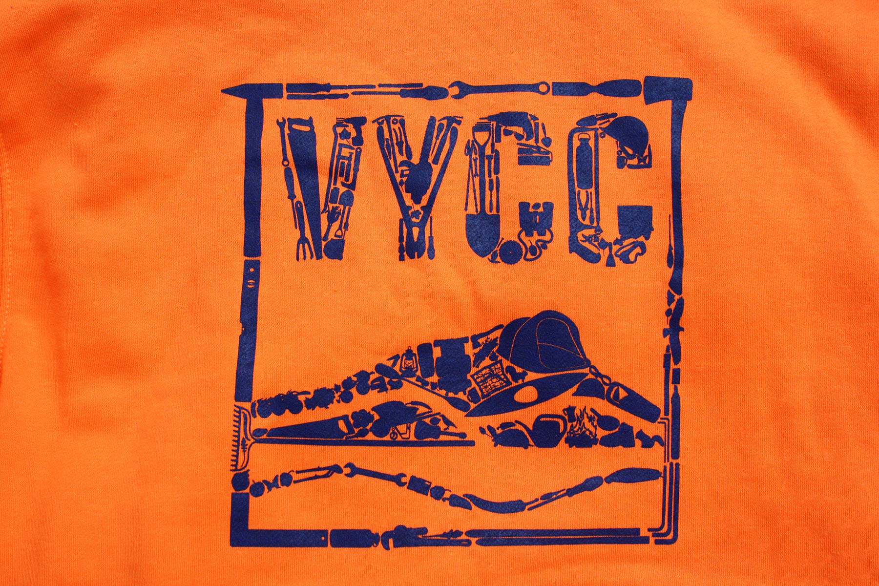 VYCC hoodie back print